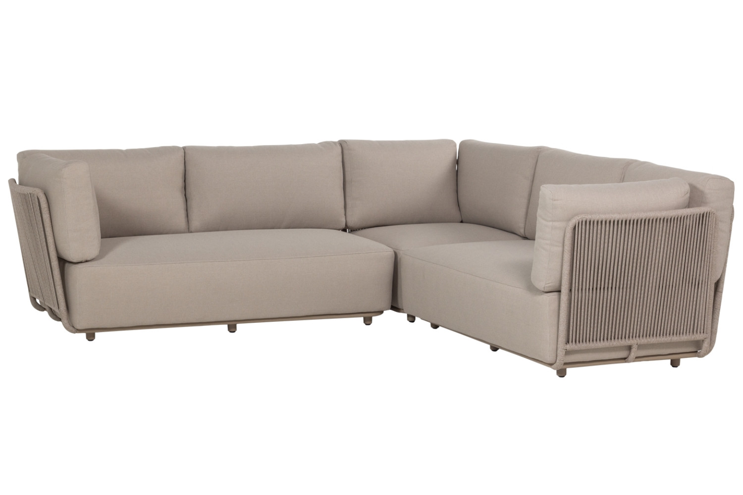 WOOOD Béžová zahradní rohová pohovka Sora 269 cm