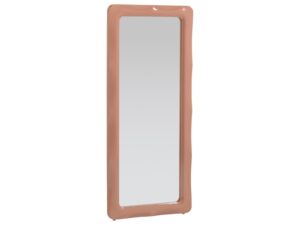 WOOOD Růžové závěsné zrcadlo Norea 180 x 80 cm