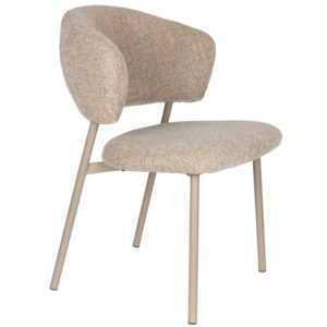 White Label Béžová jídelní židle JASMINE