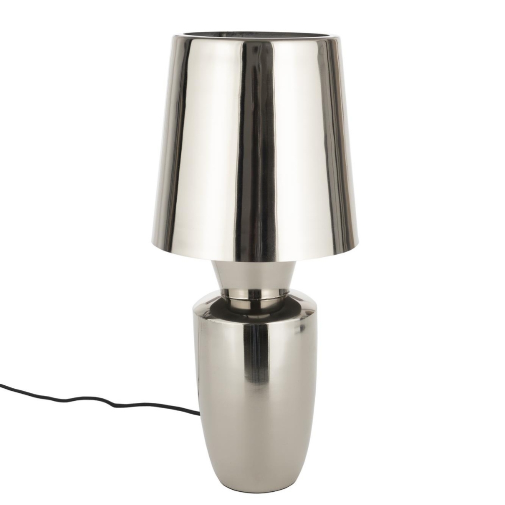Zuiver Stříbrná kovová stolní lampa CLASSY
