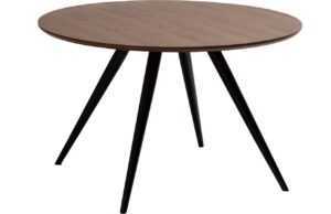 ​​​​​Dan-Form Ořechový kulatý jídelní stůl Eclipse 120 cm – vystavený kus