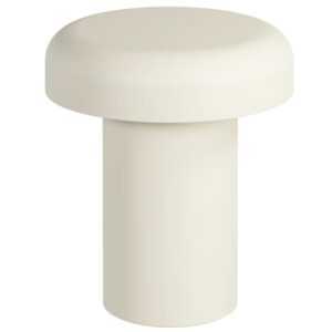 noo.ma Béžový kovový zahradní stolek Miko ⌀ 40 cm