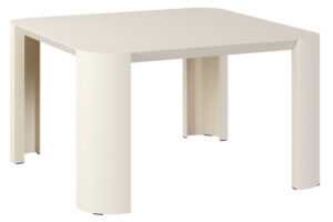 noo.ma Béžový kovový zahradní stolek Fli 65 x 65 cm